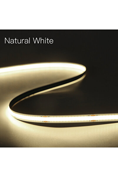 Choice شريط إضاءة LED COB خطي أبيض طبيعي قابل للتعتيم DC12V 5M DC 5V 12V 24V ...