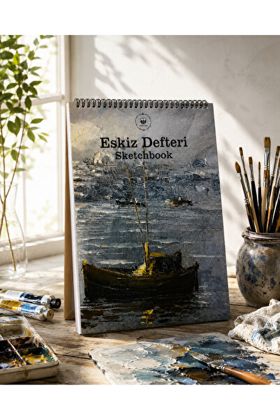 Pagos Yayınları قلم تحديد الألوان المائية من الأكريليك مقاس 25 × 35 سم و20 ور...