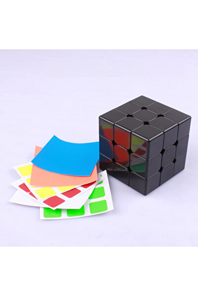 Choice 1 Pure Black Magnetic Magic Cube Embryo Professional Speed Cubes Twist...
