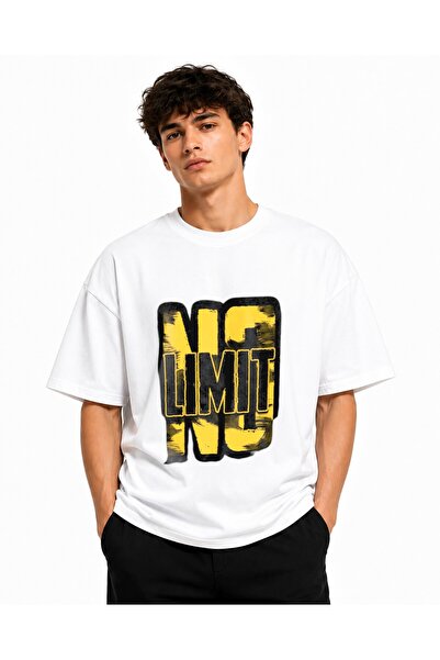 Inscriptie Tricou Unisex Bumbac Premium Casual " Fara limita! "