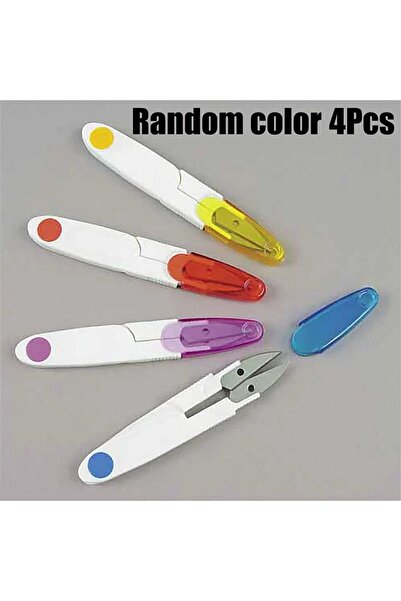 Choice1 4Pcs 4Pcs/1Pcs Sewing Scissors - with Protective Cover I Portable Ste...