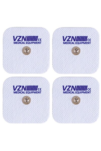 VZN Tens Elektrodu Pedi Yapışkanlı Çıt çıtlı 5 X 5 (4’lü Paket)