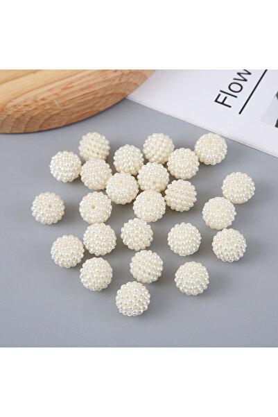 Choice1 260pcs WHITE 260pcs 10mm Yangmei Ball Beads, DIY Bracelets, Necklaces...