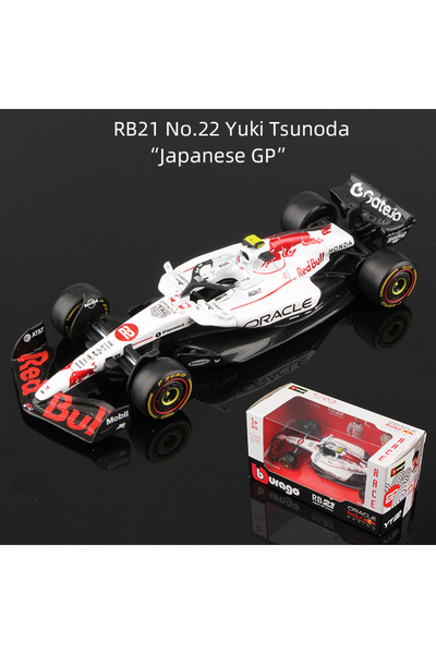 Choice3 22-TSU-Japan Bburago 1:43 F1 Alloy Car Model 2025 Formula Racing Die ...