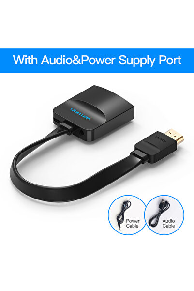 choice2 74346 Flat Vention HDMI to VGA adapter 0.15m Digital to Analog Video ...