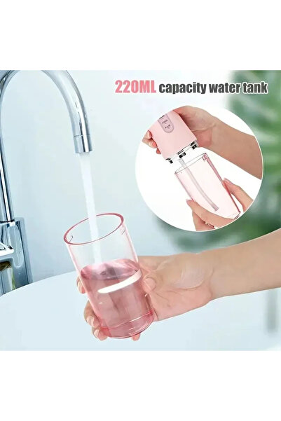 choice2 green Portable Smart Electric Oral Irrigator Water Flosser 3 Modes Re...