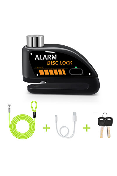 Choice4 B With Rope Extractme Motorcycle Alarm Disc Brake Lock Security Moto ...