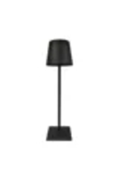 Choice Black LED Desk Lamp Usb Rechargeable Table Lamp Bar Restaurant Ambianc...