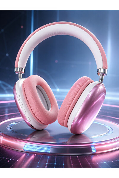 Choice Pink B40 Bluetooth Headphones Over Ear Wireless Headset HiFi Music Gam...