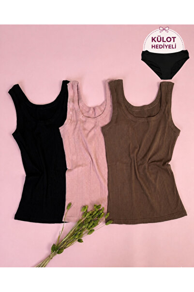 VELOURE Women's Tank Top - Thick Straps, Modal Fabric, Casual Wear Model, 1 P...