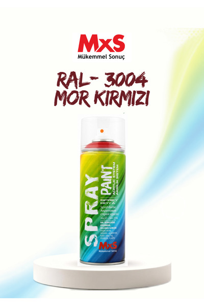 RAL3004 PURPLE RED BORDO (MOR KIRMIZI) SPREY BOYA 400 ML
