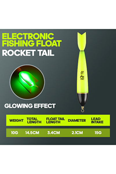 Choice 15g TAIYU 1/5pcs Fishing Float Luminous Fishing Accessories 5/10/15/20...