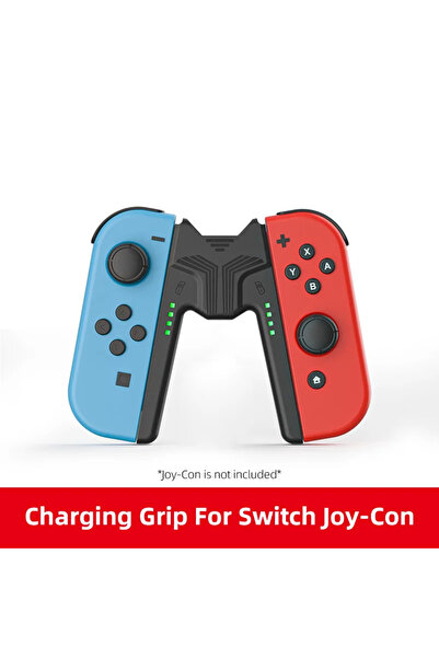 Choice Black Aolion Charging Grip Bracket for Switch Joycon Handle Gaming Con...