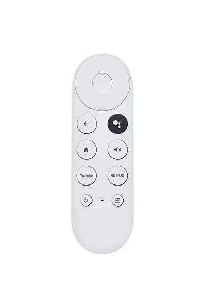 Choice جهاز تحكم عن بعد صوتي أبيض G9N9N بديل لـ Google Chromecast 4K Snow Str...