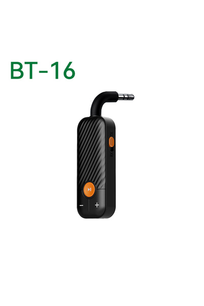 Choice3 BT-16 Bluetooth 5.2 Audio Receiver Transmitter 3.5MM 3.5 AUX With Mic...
