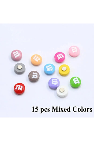 Choice 15 قطعة من مغناطيسات الثلاجة بألوان مختلطة 5/10/15 قطعة باللون M، رسال...