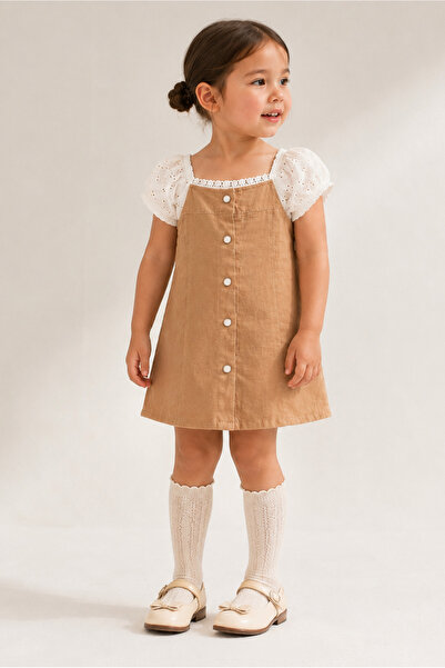 Overdo Girl 1-4 years cotton muslin dress