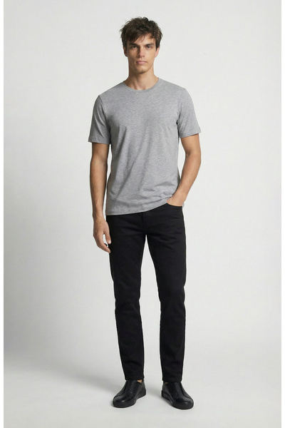 Network Siyah Casual Pantolon