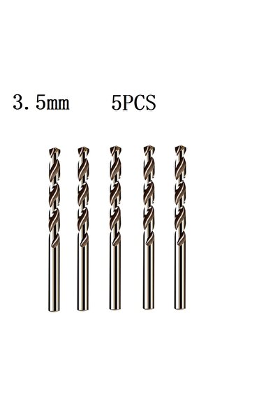 Choice5 3.5mm 5PCS 5/10pcs HSS M35 Cobalt Drill Bit 1mm 1.5mm 2mm 2.5mm 3mm F...