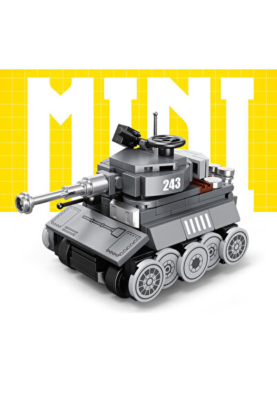 Choice1 Tiger tank Spring Powered Mini Building Blocks Combat Aircraft Tank S...