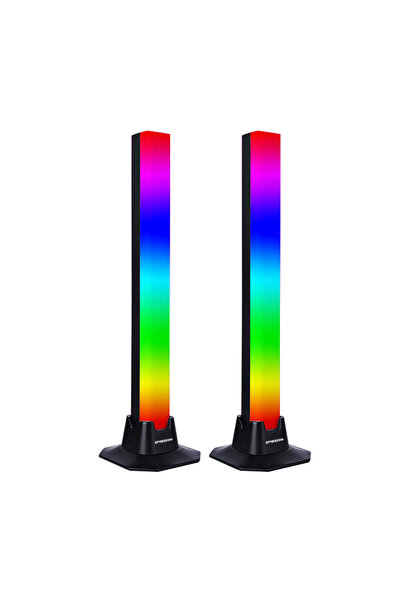 EMESZON Set de 2 lămpi LED RGB, EMESZON®, indicator de nivel RGB, iluminare a...