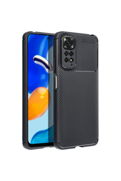 Xiaomi Husa pentru Poco C65 / Redmi 13C, OEM, Carbon Premium, Neagra