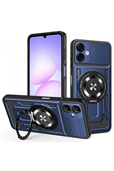 Samsung Husa pentru Galaxy A07 4G A075, Techsuit, RuggedCam, Albastra