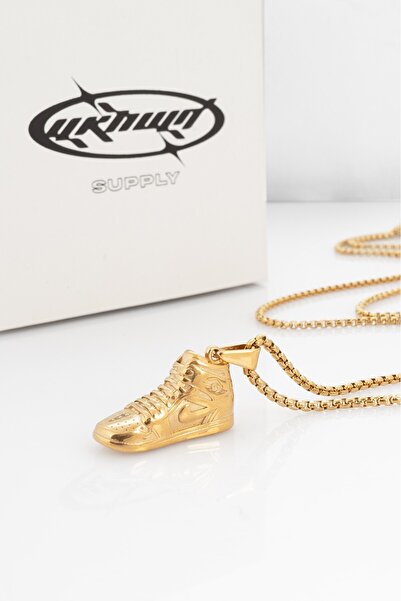 UKHWD SUPPLY 316L Steel Minimal Air Necklace Ka1188Al