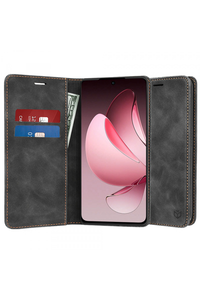 OPPO Husa pentru Reno13 FS 5G / Reno13 F 4G / Reno13 F, Techsuit, Confy, Neagra