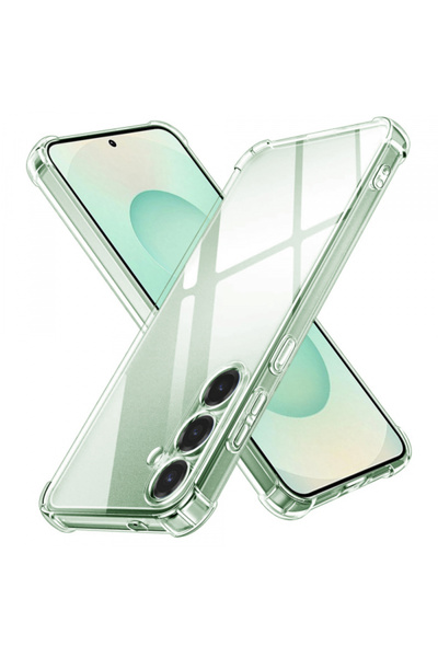 Samsung Husa pentru Galaxy S25+ S936, Techsuit, Shockproof Clear, Transparenta