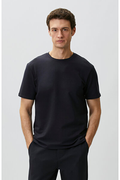 Network N-Tech Lacivert Basic T-shirt