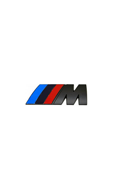 BMW Αυτοκόλλητο Σήμα Αυτοκινήτου Σειρά M 8 x 3cm σε Μαύρο Χρώμα