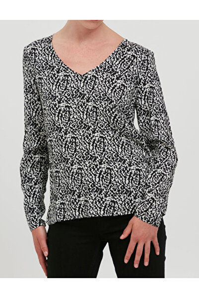 Evendi Bluza, Alb/Negru