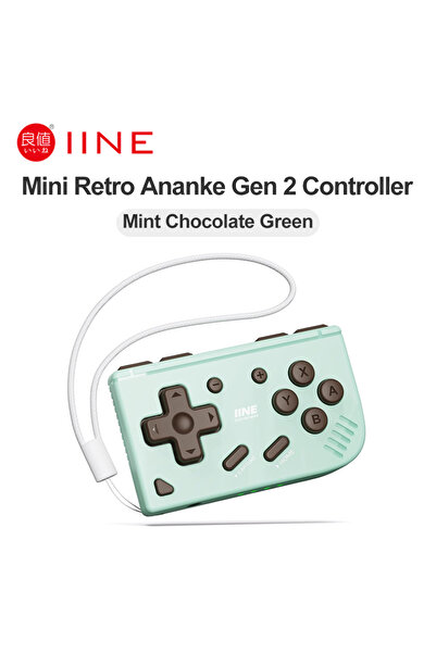 Choice4 وحدة تحكم ألعاب صغيرة ريترو IINE Ananke Gen 2 باللون الأخضر النعناعي ...