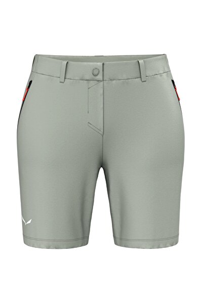 Salewa Pantaloni scurti trekking dama Puez Talvena Durastretch-Gri-40/34