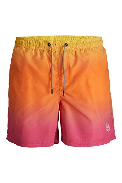 Jack & Jones Plus Jack&Jones Plus Erkek Ombre Plaj Şortu - Rahat ve Şık