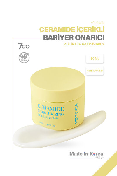 v'anhalla Bariyer Onarıcı Ceramide Serum | Ceramide NP + Panthenol + 3HA | Yo...