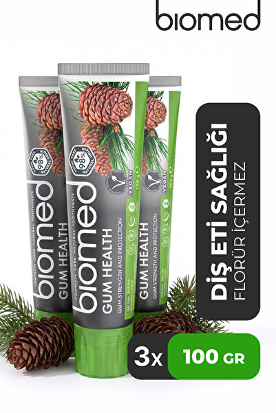 Biomed Gum Health Diş Eti Bakım Koruma Diş Macunu Doğal Bitkisel Florürsüz Ve...