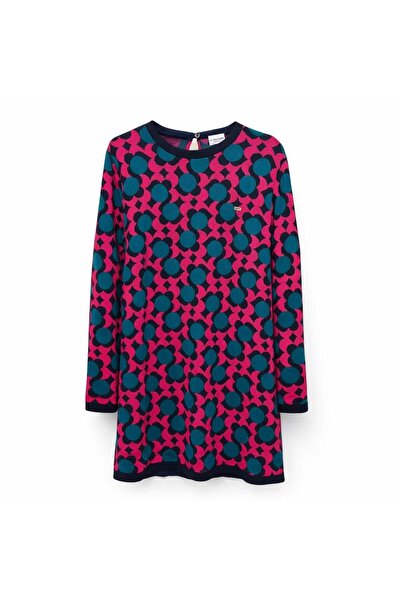 U.S. Polo Assn. U.S. Polo Assn. Girl's Long Sleeve Knitwear Dress 3-14 Years ...
