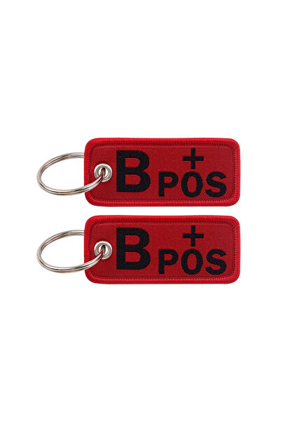 Choice6 3 Red Quote Serises Embroidered Key Cool Letter Quotation KeyTag Keyc...