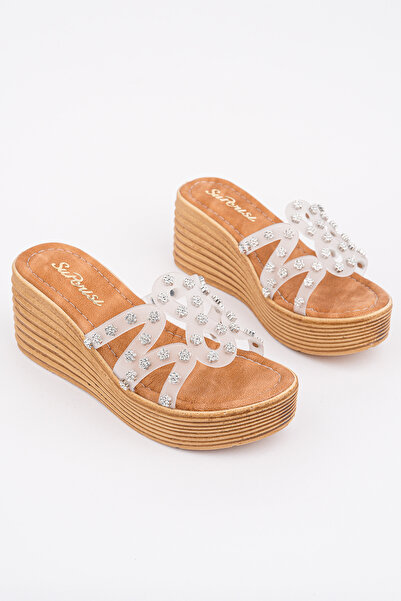 Madam Tarz Spr-2002 Straw Filled Sole Floral Slippers