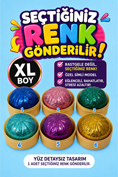 4koma Çin Mantısı Squishy Dumbling Seçtiğiniz Bir Renk Gönderilir Simli XL bo...