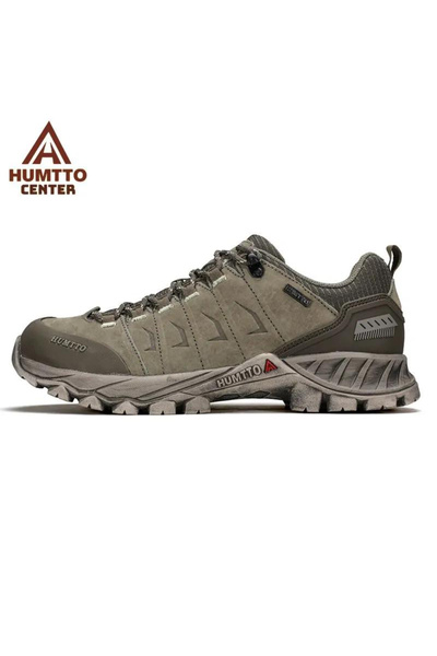 HUMTTO 150453A-3 Men's Outdoor Shoes Khaki Green