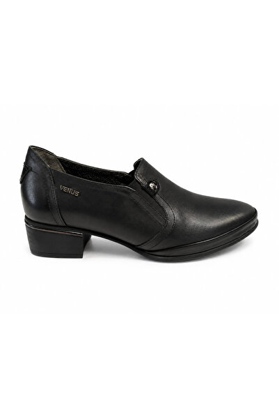 venüs ayakkabı Venus Atom 23125116K Women's Leather Shoes Black