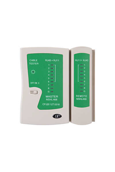 Choice Ivory Network Cable Tester RJ45 Ethernet Cable Tester Lan Test Tool Fo...