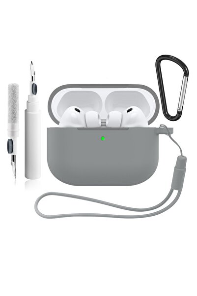 Choice1 for AirPods Pro 3 Gray Soft Silicone for AirPods Pro 3 Earphone Case ...