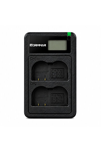 Choice 1PCS EN-EL15C EN-EL15B EN-EL15 Battery Dual Charger with Type-C Port f...