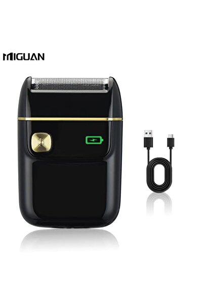 Choice ماكينة حلاقة كهربائية سوداء قابلة لإعادة الشحن عبر USB - حركة ترددية، ...