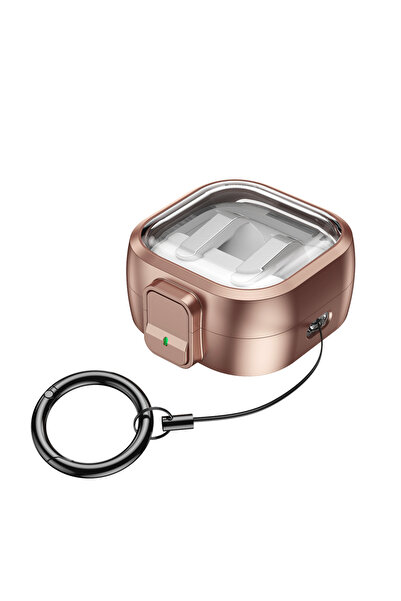 Choice4 Golden Earbuds Case For Buds 4 / Buds 4 Pro Security Lock Transparent...