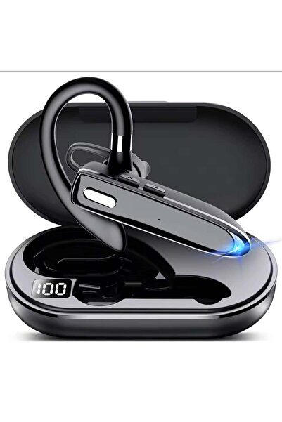CerCip Căști Bluetooth YYK530 cu carcasă de încărcare, autonomie a bateriei de 15 ore, universale, multipunct